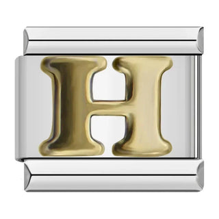 Charm Letra H - Italian Charms
