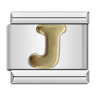 Charm Letra J - Italian Charms