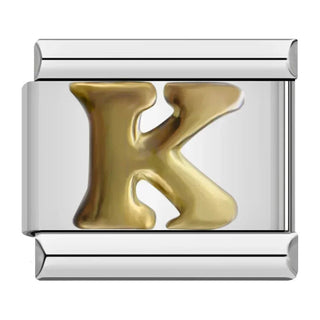 Charm Letra K - Italian Charms