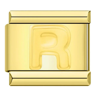 Charm Letra R - Italian Charms