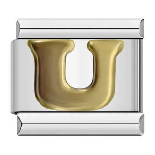 Charm Letra U - Italian Charms