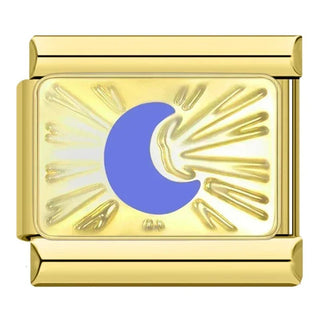 Charm Luna dorada - Italian Charms