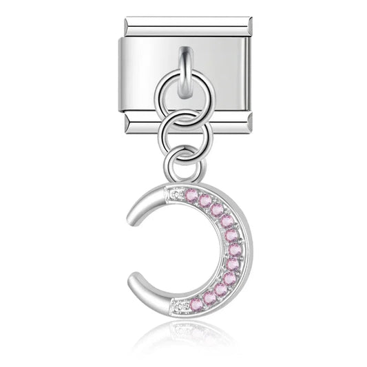 Charm Luna Rosa - Italian Charms
