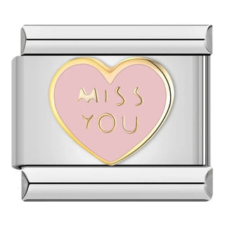 Charm Miss you - Italian Charms