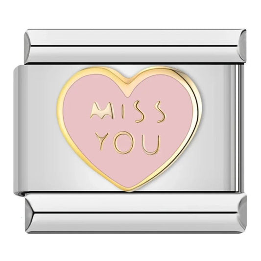 Charm Miss you - Italian Charms