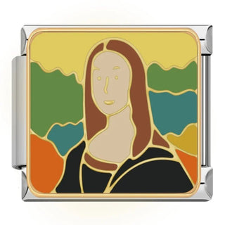 Charm Mona Lisa - Italian Charms