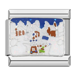 Charm Navidad Nieve - Italian Charms