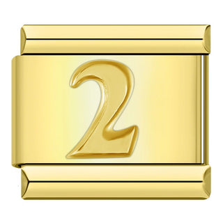Charm Número 2 - Italian Charms