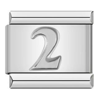 Charm Número 2 - Italian Charms
