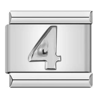 Charm Número 4 - Italian Charms