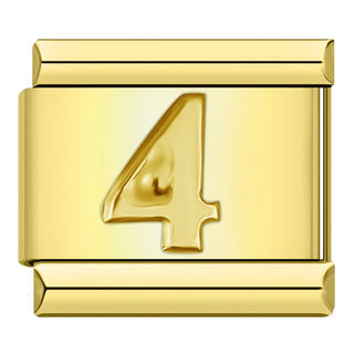 Charm Número 4 - Italian Charms