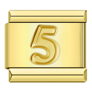 Charm Número 5 - Italian Charms