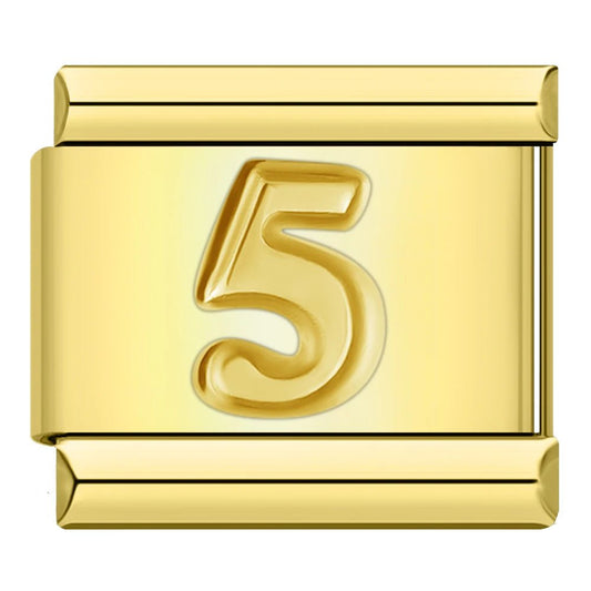 Charm Número 5 - Italian Charms