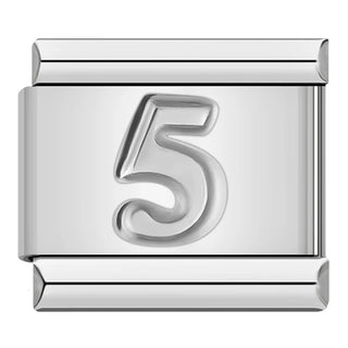Charm Número 5 - Italian Charms