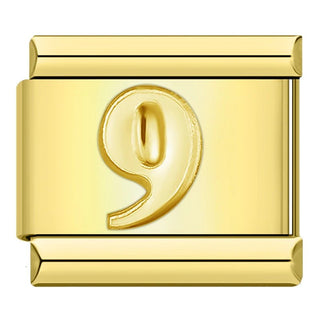 Charm Número 9 - Italian Charms