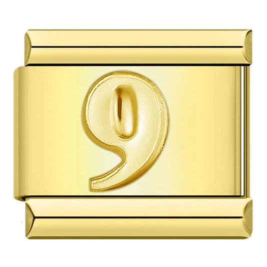 Charm Número 9 - Italian Charms