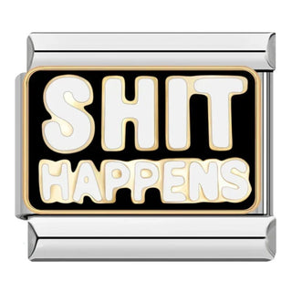 Charm Shit Happens - Italian Charms