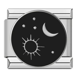 Charm Sol y Luna - Italian Charms