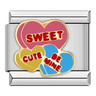 Charm Sweet Cute Be mine - Italian Charms