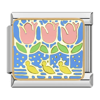 Charm Tulipanes - Italian Charms