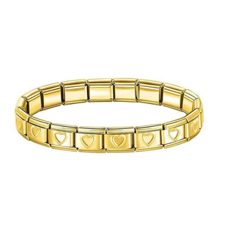 Pulsera Corazones Italiana para Charms - Italian Charms